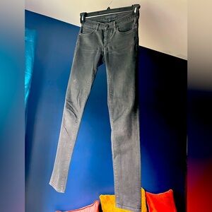 Juicy couture black denim skinny jeans Sz 24